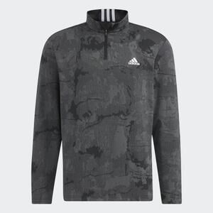 Adidas‎ Golf Quarter Zip Pullover Asia XL US Large UPF 50